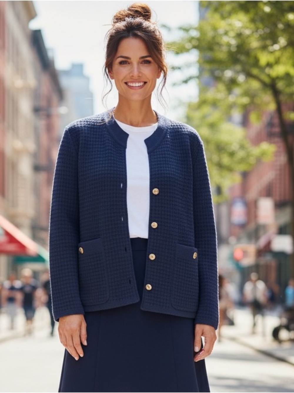 Vintage 1980’s Devernois Paris Cardigan